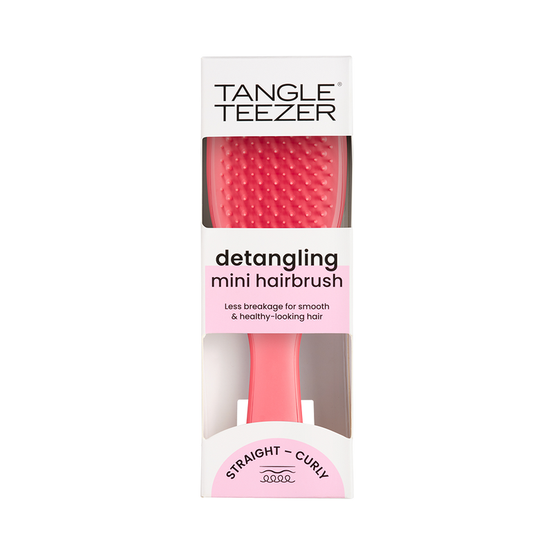 Щітка для волосся Tangle Teezer The Ultimate Detangler Mini Pink Punch tt25 фото