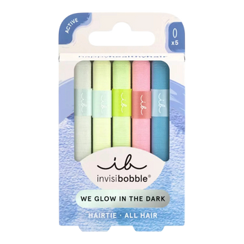 Резинка-браслет для волосся invisibobble HAIR TIE Glow In The Dark 5шт 071_112 фото