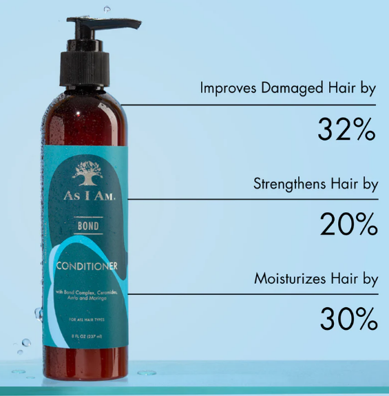Кондиціонер для зволоження та відновлення As I Am Bond Conditioner 10078 фото