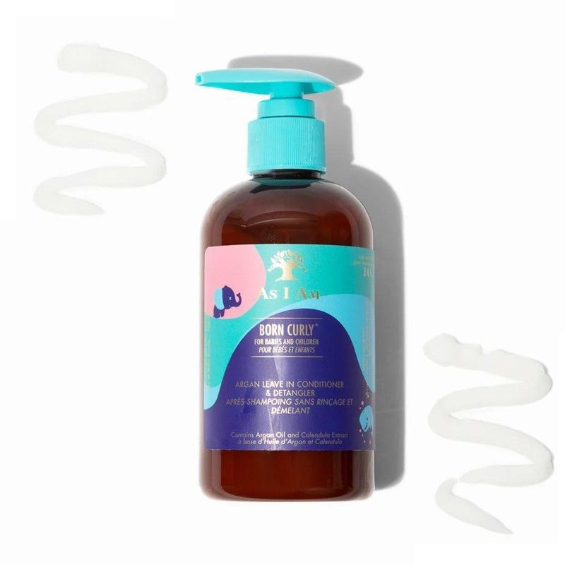 Кондиціонер незмивний As I Am Born Curly For Babies and Children, argan leave-in conditioner з аргановою олією для дитячих кучерів AIM03 фото