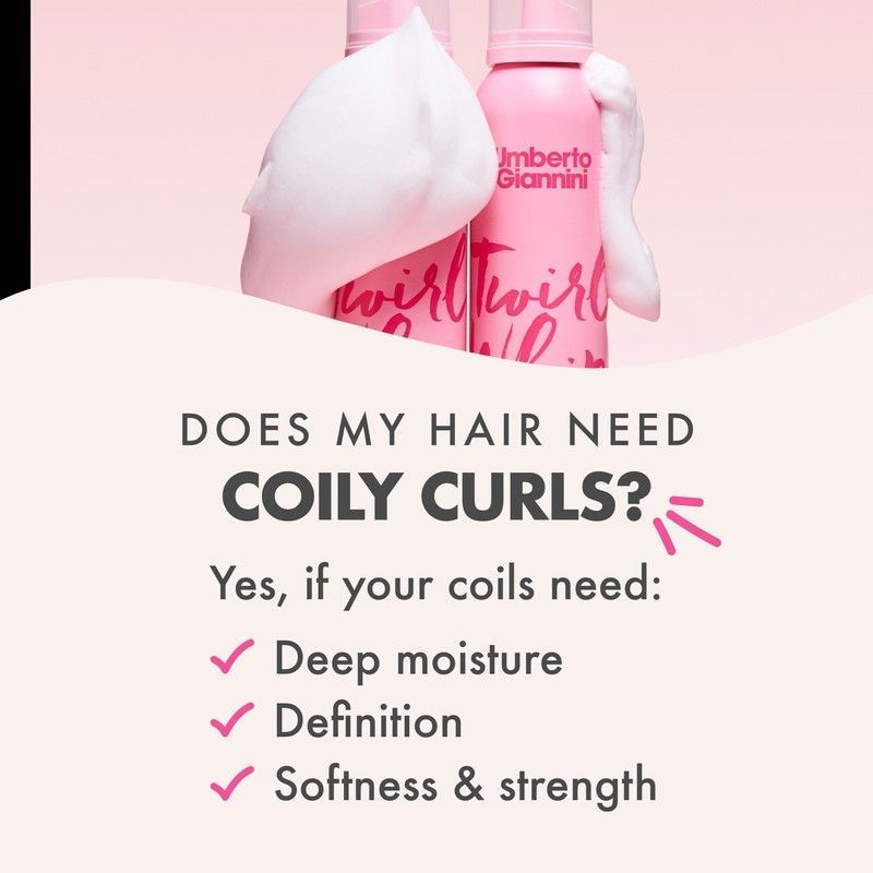 Мус для кучерів Umberto Giannini Coily Curls Twirl Whip Curl Creator Styling Mousse 03146 фото
