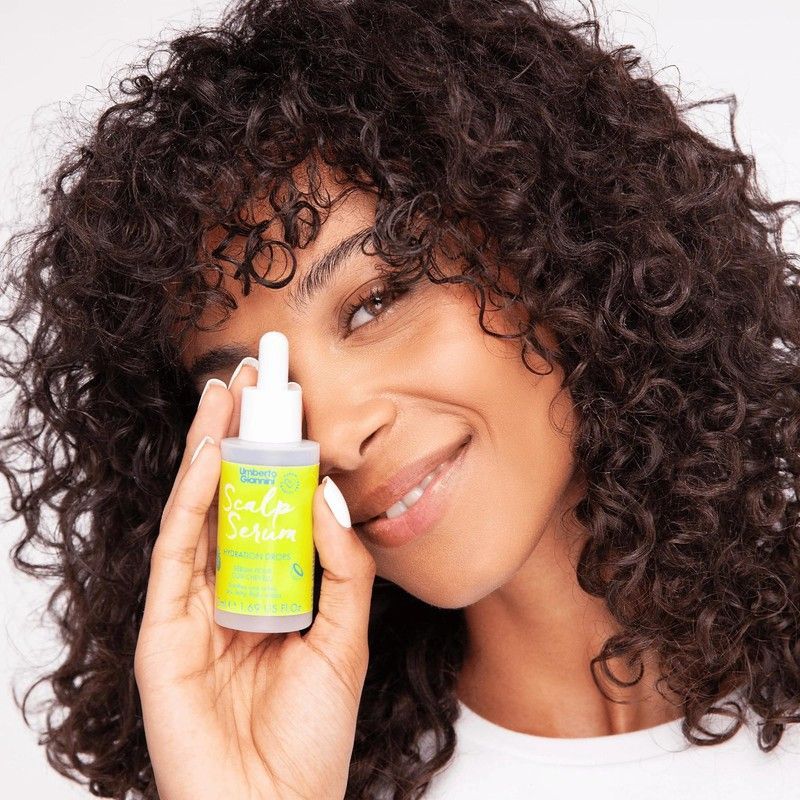 Сироватка Umberto Giannini Scalp Serum Hydration Drops краплі для зволоження сироватки шкіри голови 50 мл 10034 фото