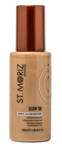 Зволожуюча олія з шимером St.Moriz Advanced Glow Oil Body Illuminator 02030 фото