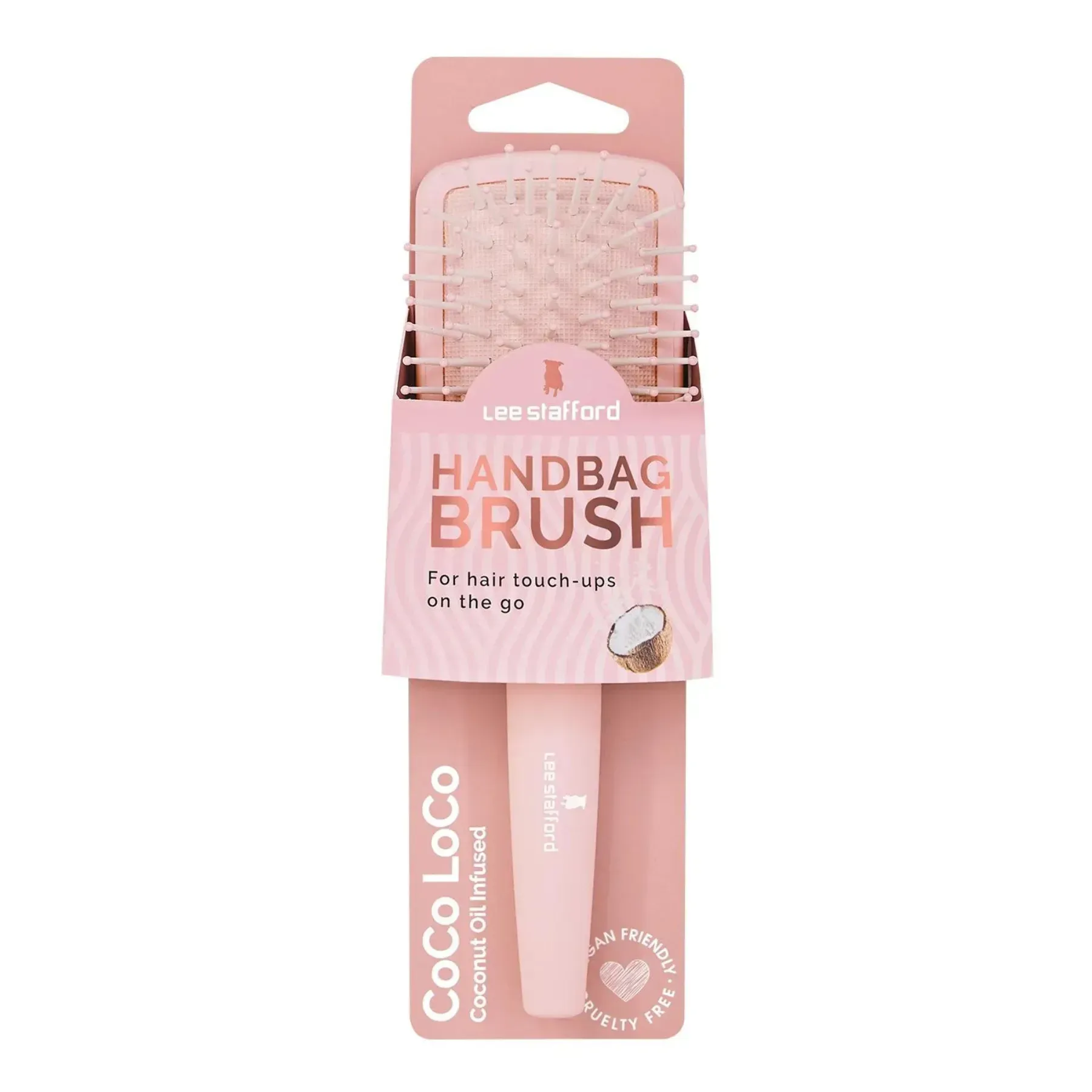 Масажна щітка Lee Stafford Coco Loco Handbag Paddle Brush