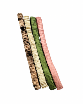Пов'язка на голову Mallow Silk зі 100% шовку 006 фото