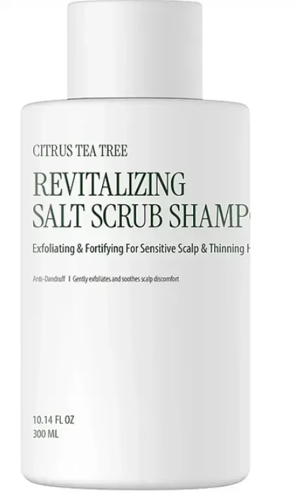 CURLYSHYLL Revitalizing Salt Scrub Shampoo – ревіталізуючий шампунь-скраб для шкіри голови