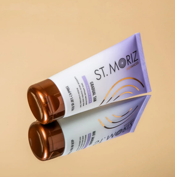 Лосьйон для покращення якості шкіри з ефектом автозасмаги St.Moriz Advanced Firming Gradual Tan Lotion 02031 фото