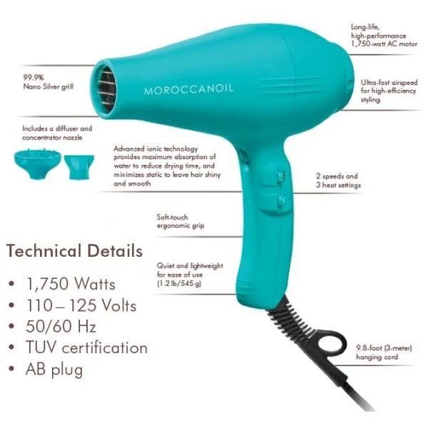 Професійний фен Moroccanoil з іонізацією Power Performance Ionic Hair Dryer 541 фото