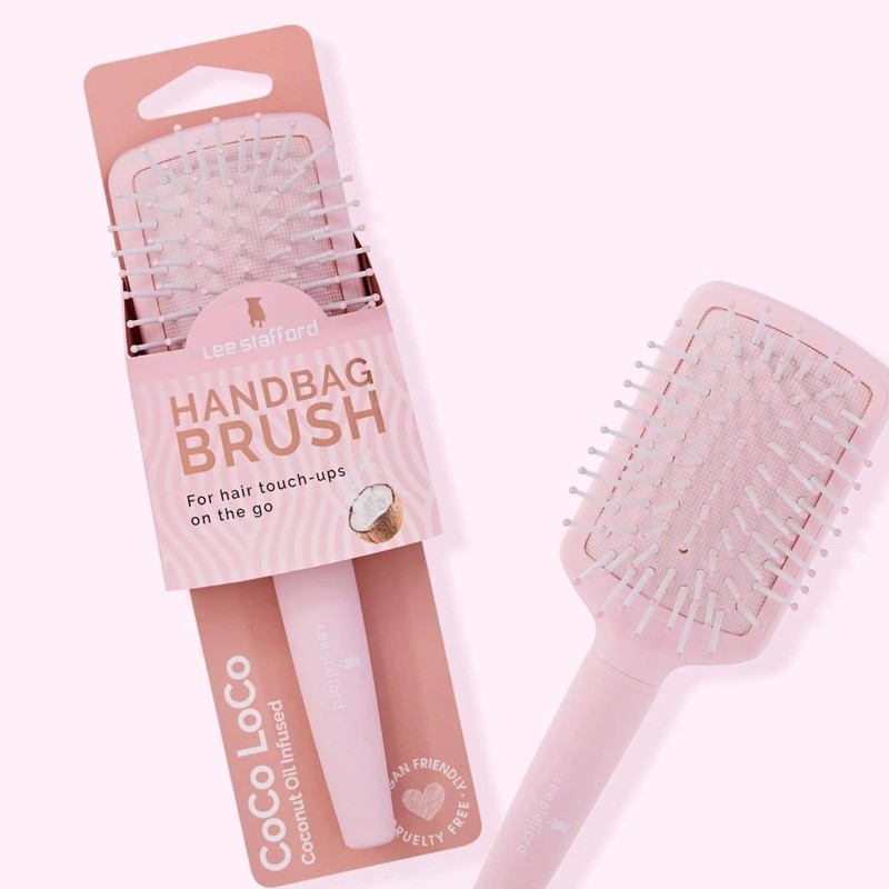 Масажна щітка Lee Stafford Coco Loco Handbag Paddle Brush LS001 фото