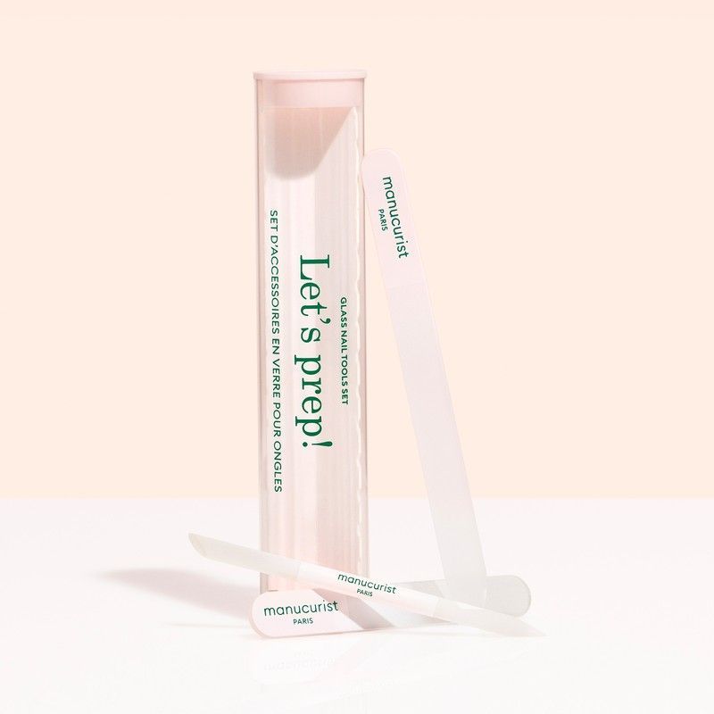 Набір аксесуарів для нігтів Manucurist Trio Glass Naip Preparation mc32 фото