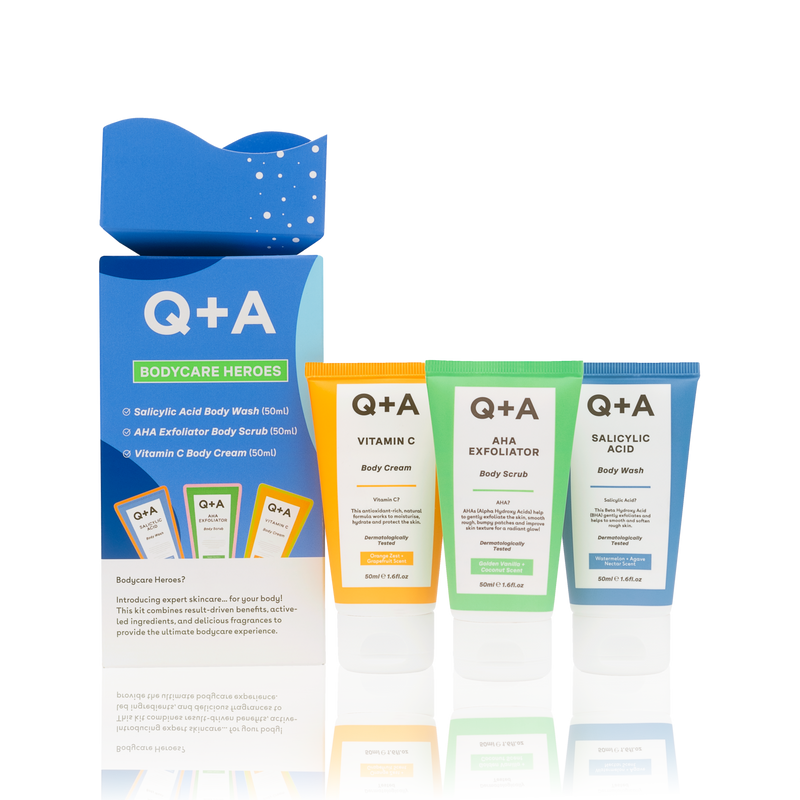 Подарунковий набір для тіла Q+A Bodycare Heroes Gift Set qa6 фото