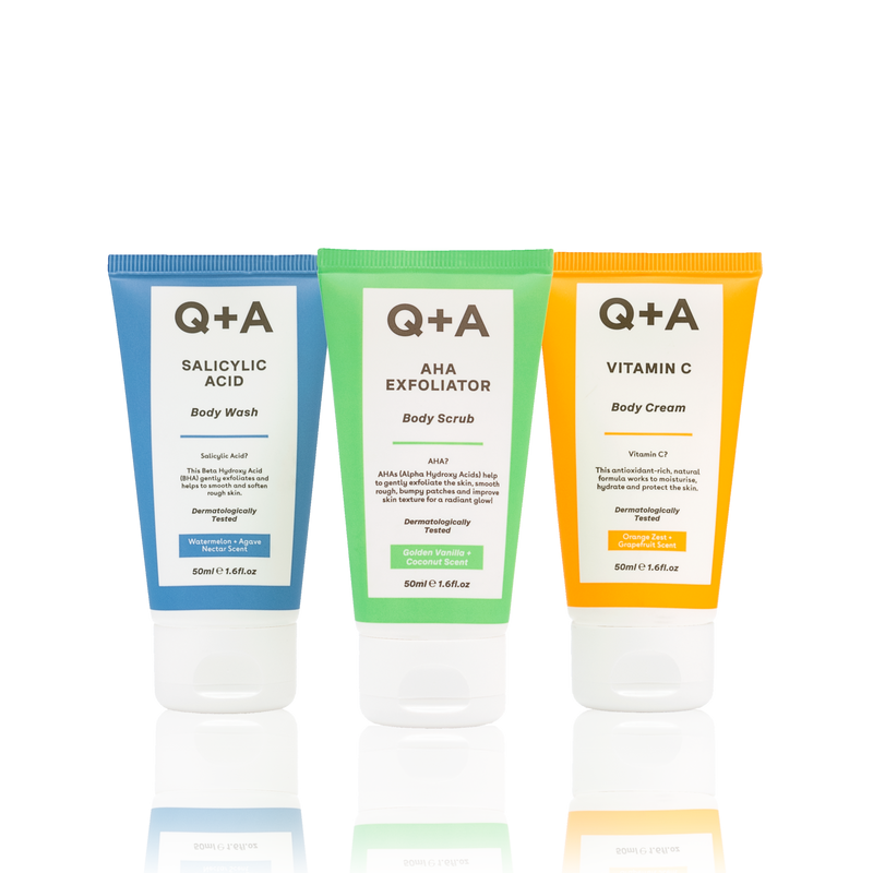 Подарунковий набір для тіла Q+A Bodycare Heroes Gift Set qa6 фото