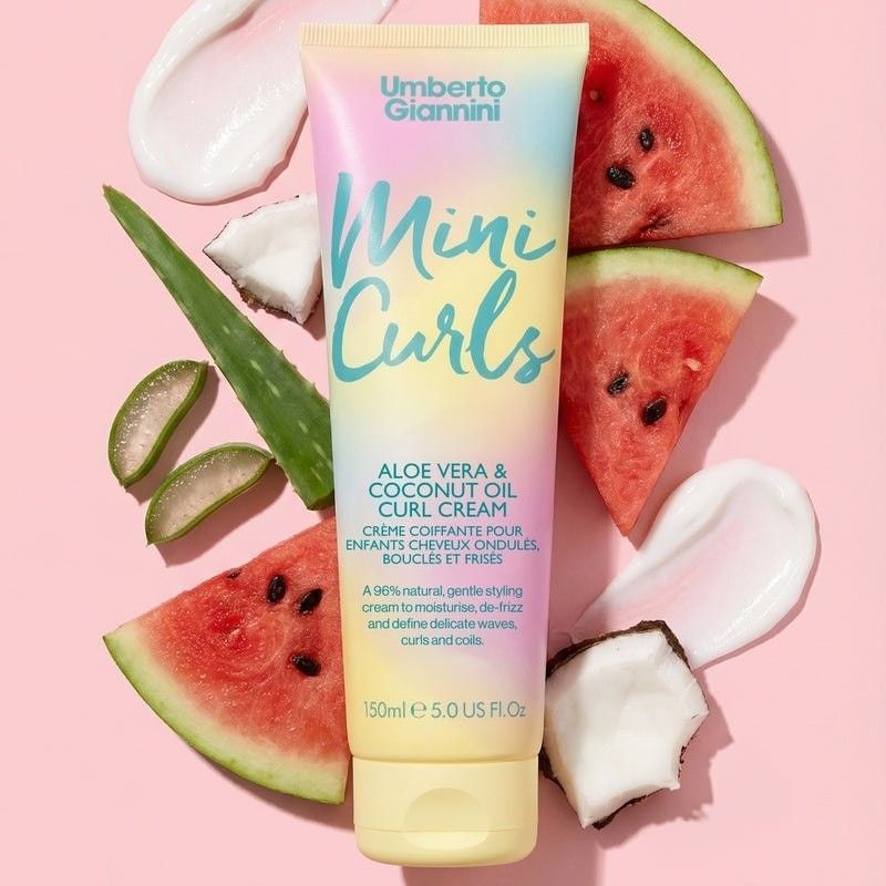 Дитячий крем для кучерявого волосся Umberto Giannini Mini Curls Curl Cream 03149 фото