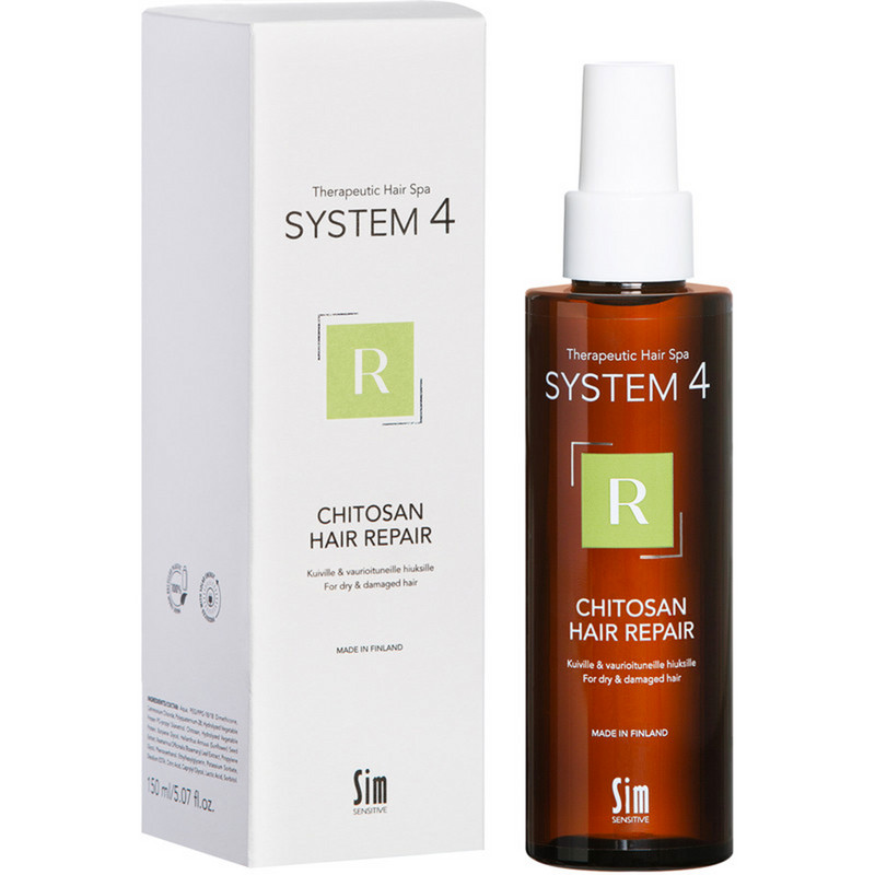 Незмивний спрей-кондиціонер &laquo;R&raquo; для волосся Sim Sensitive System4 Chitosan Hair Repair 03127 фото