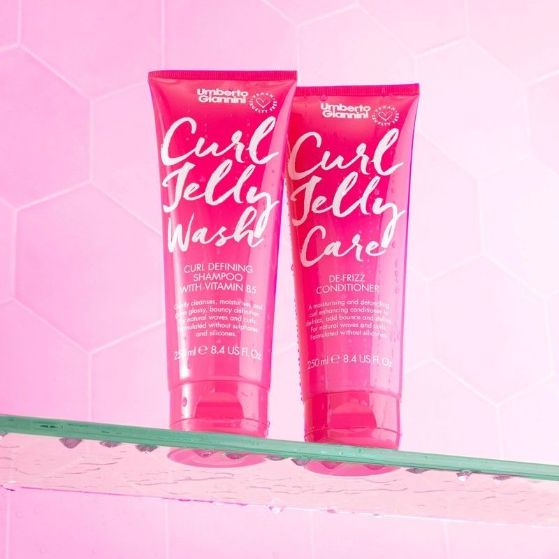 Набір Umberto Giannini для зміцнення та живлення волосся Curl Jelly Trio 658 фото