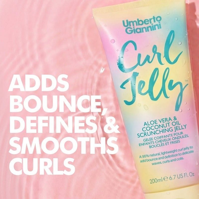 Дитячий гель для кучерявого волосся Umberto Giannini Mini Curls Scrunching Jelly 03150 фото