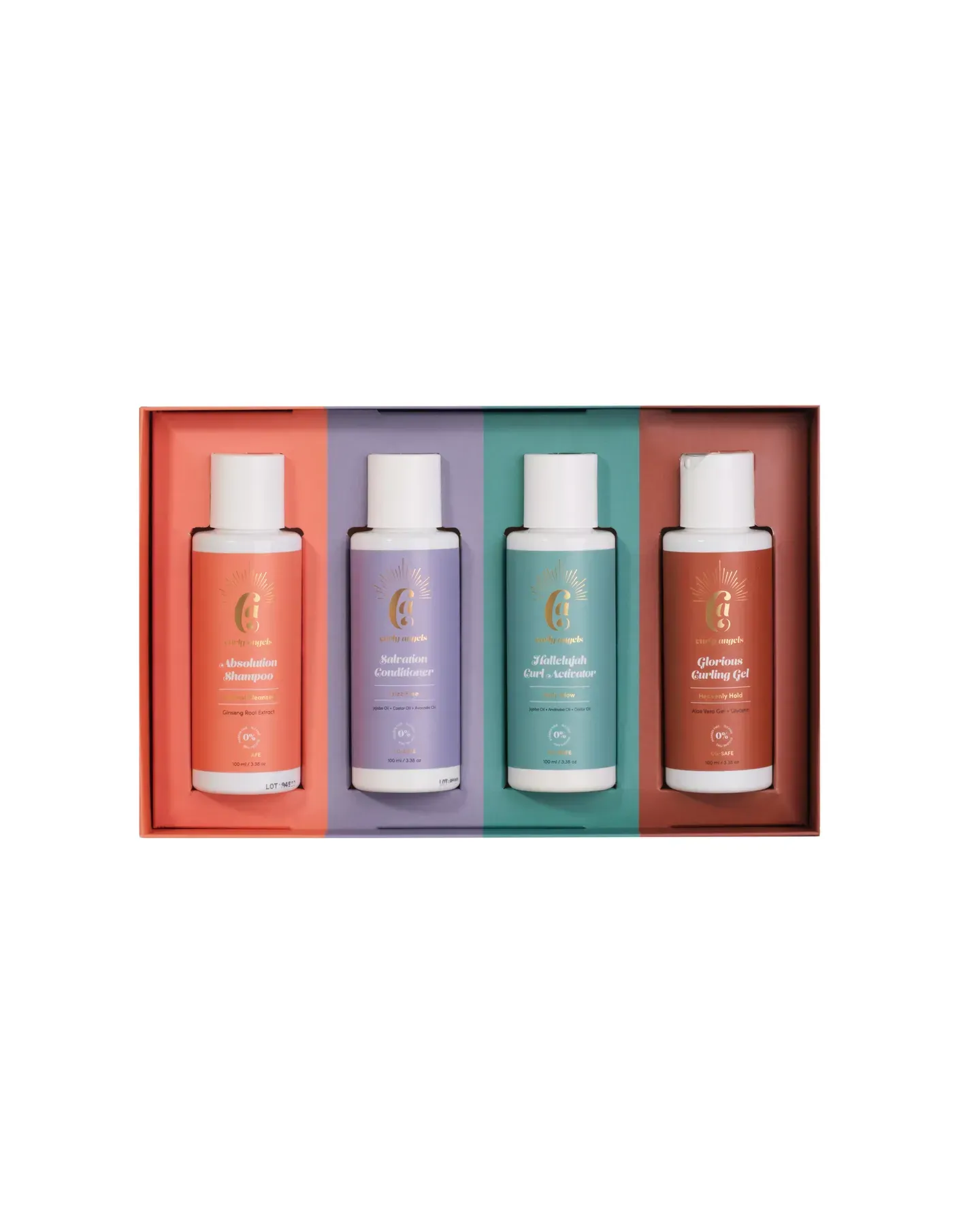 Набір мініатюр для кучерявого волосся Curly Angels To Go
