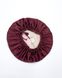 Шовкова шапочка для сну MALLOW Silk 100% шовк, колір вино-ваніль 1042 фото 4