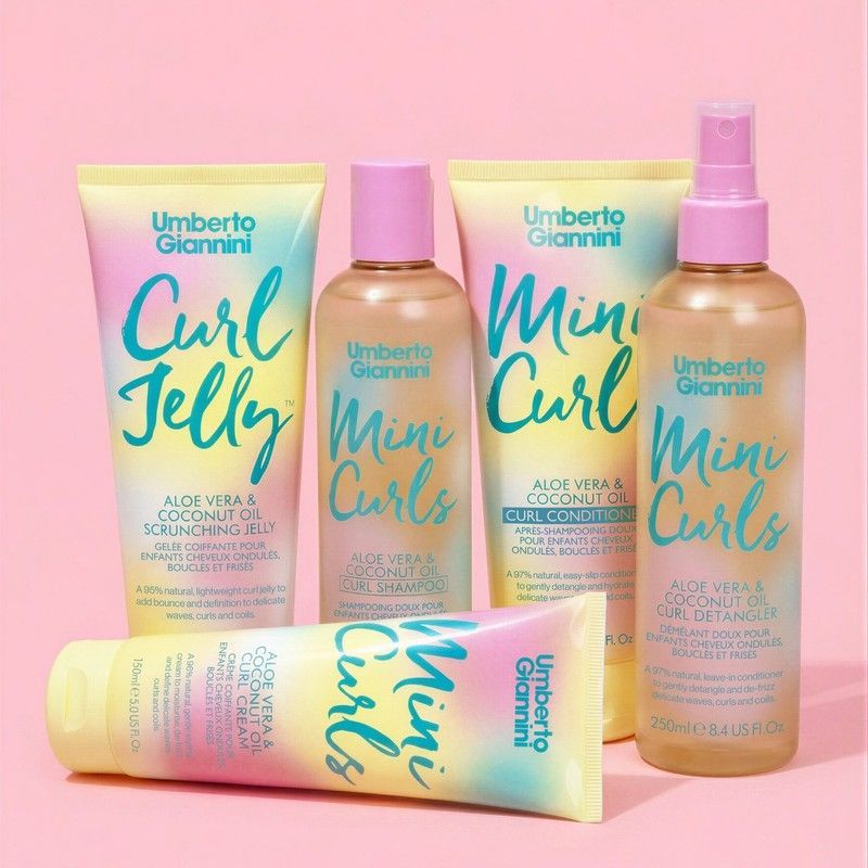 Дитячий спрей для розплутування кучерявого волосся Umberto Giannini Mini Curls Detangler 03151 фото