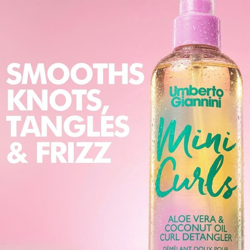 Дитячий спрей для розплутування кучерявого волосся Umberto Giannini Mini Curls Detangler 03151 фото