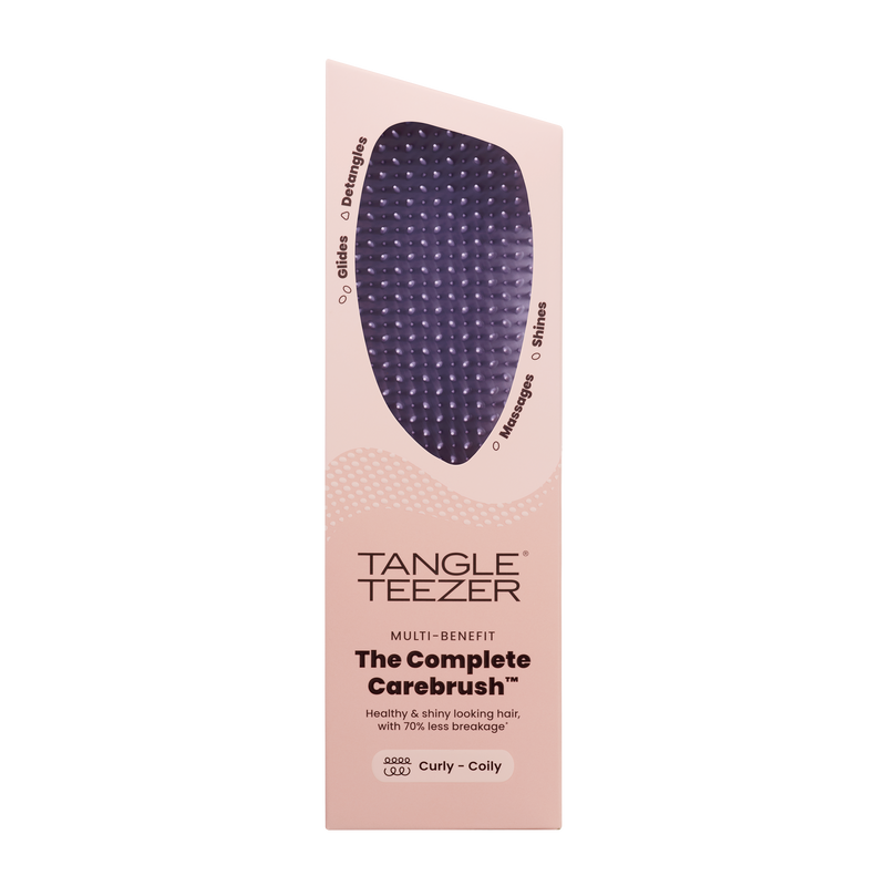 Щітка для кучерявого волосся Tangle Teezer The Complete Carebrush Curly to Coily Velvet Purple tt100 фото