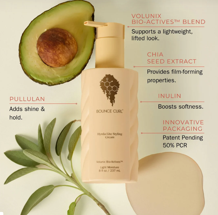 Легкий крем для кучерявого волосся Bounce Curl Hydra-Lite Styling Cream 0360 фото