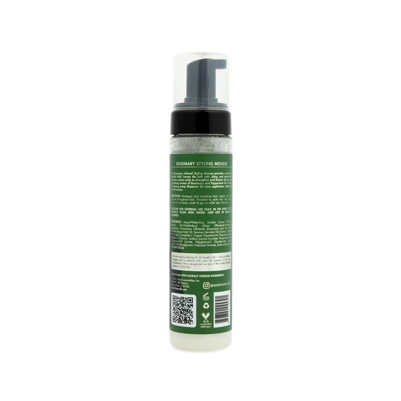 Мус As I Am Rosemary Styling Mousse з екстрактом розмарину 1320 фото