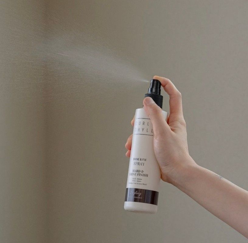 Спрей CURLY SHYLL для волосся фіксуючий Shine & Fix Spray 479 фото