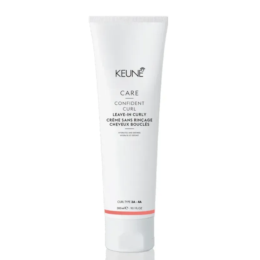 Незмивний засіб для кучерявого волосся Keune Care Confident Curl Leave-in Curly (3A-4A) – Зволоження та чіткість локонів