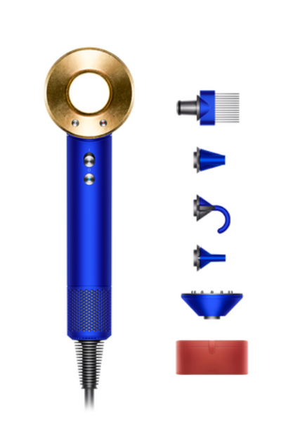 Фен Dyson HD07 Supersonic 23.75K Blue/Gold ds6 фото