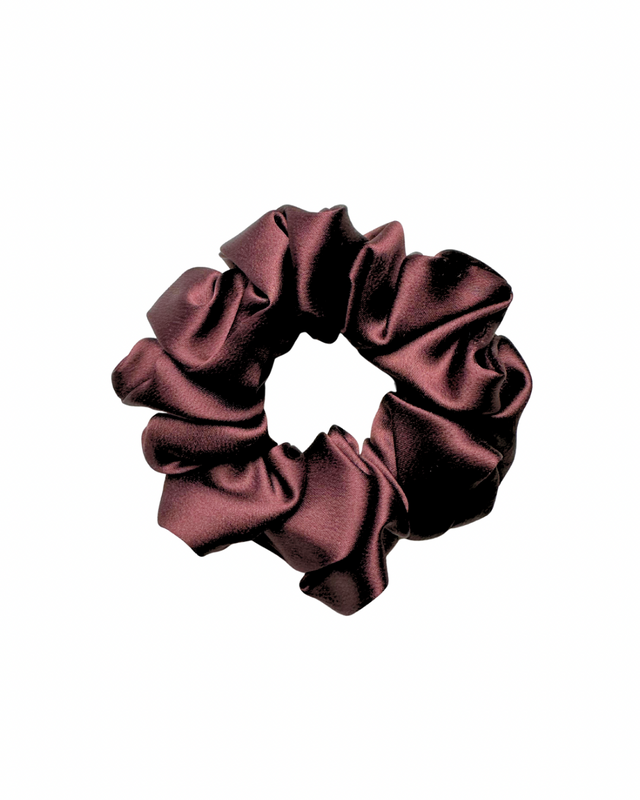 Резинка MALLOW silk Strong зі 100% шовку шоколад 0012XL фото
