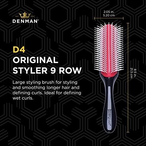 Гребінець Denman D3 STYLER ORIGINAL 7 рядків - колір на вибір 448 фото