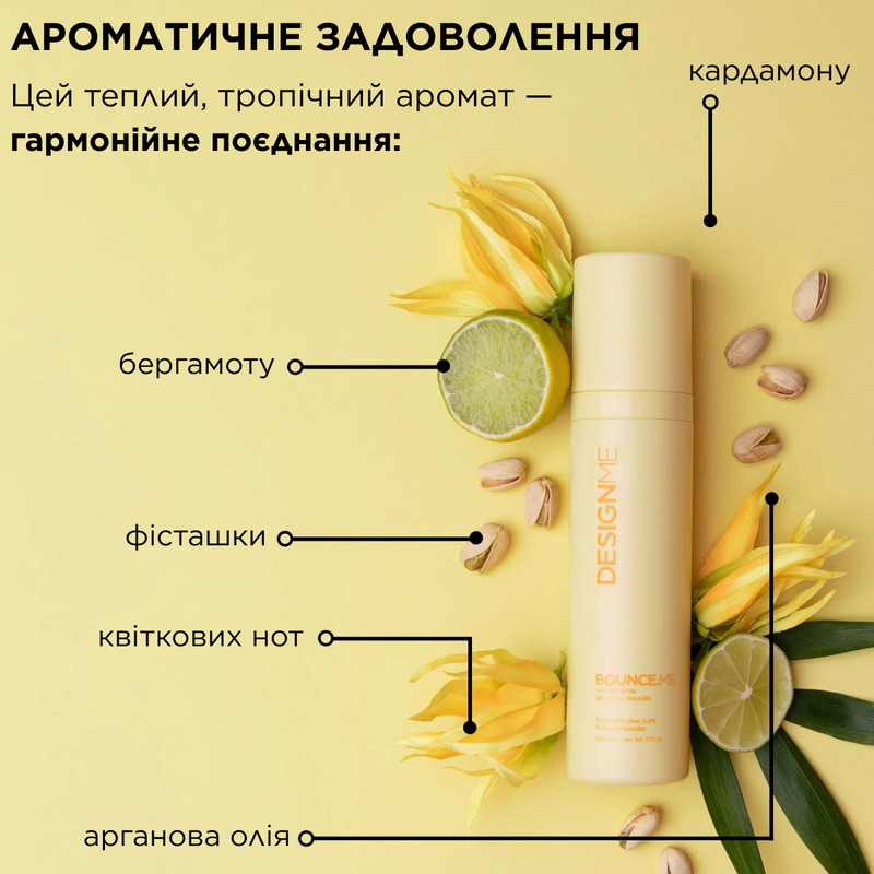 Гель-спрей для кучерів Curl Spray Gel DESIGNME trvl0179_50 фото