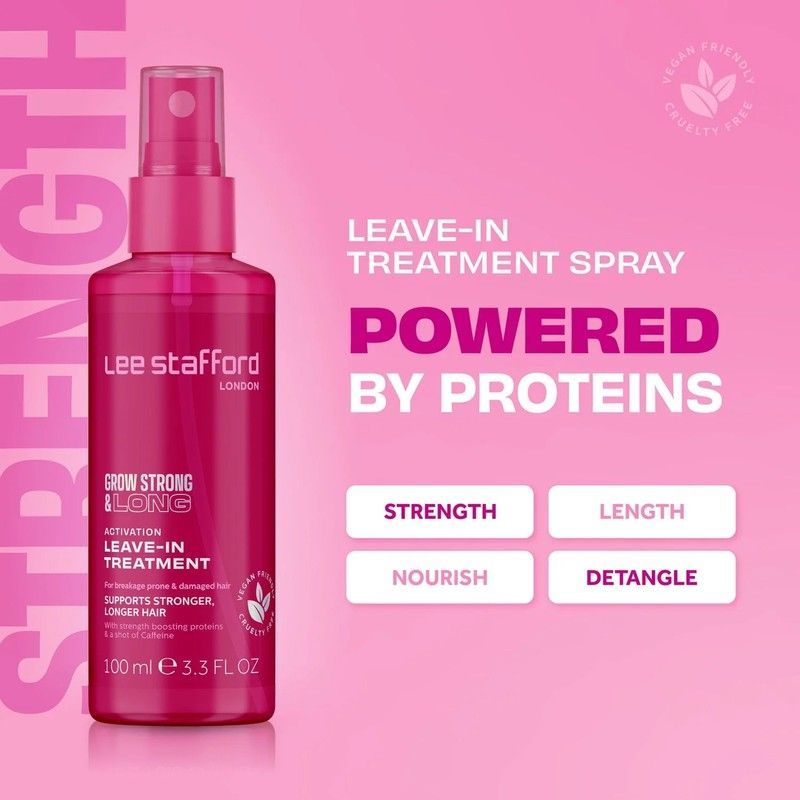 Спрей-активатор Lee Stafford Grow Strong & Long Activation Leave-In Treatment для росту волосся незмивний 1307 фото