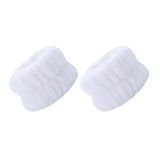 Бавовняний браслет MALLOW accessories повязки на запʼястя для поглинання вологи та води 1712 фото
