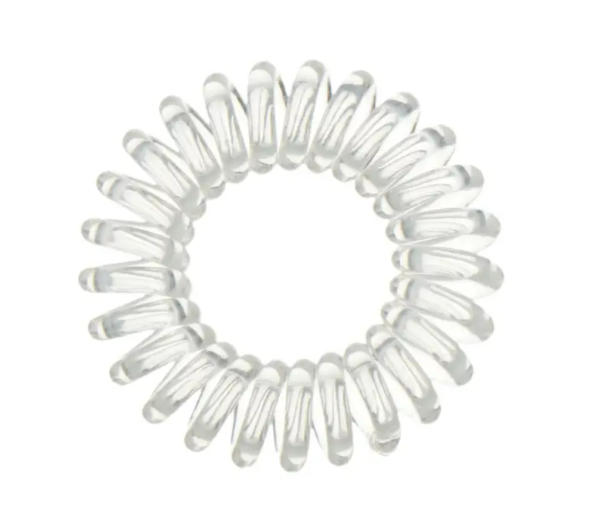 Силіконові резинки для волосся прозорі idHair Secret Hair Band 578622 фото