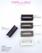 Крабик однотонний матовий MALLOW accessories , довжина 10 см 874 фото 1