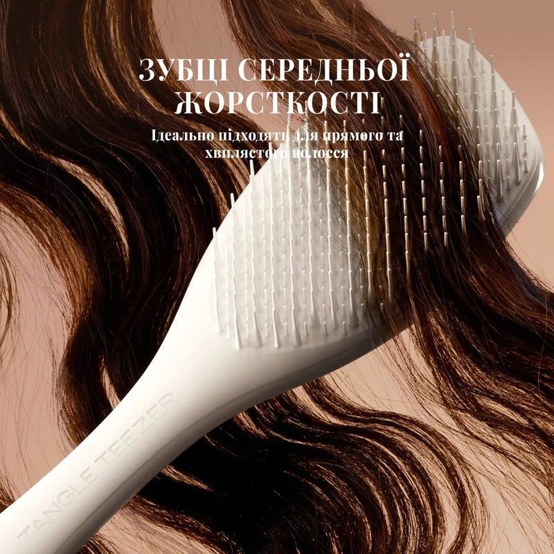 Щітка для прямого та хвилястого волосся Tangle Teezer The Complete Carebrush Halo White tt103 фото