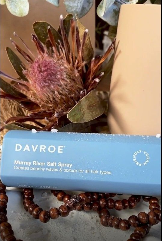 Cпрей Davroe сольовий для структуризації волосся Murray River Salt Spray 498 фото