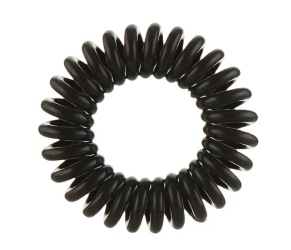 Силіконові резинки для волосся коричневі idHair Secret Hair Band 578621 фото