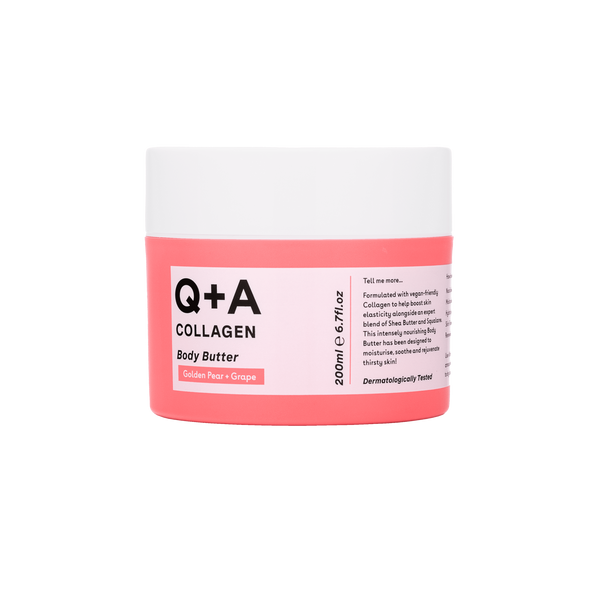 Зволожуючий баттер з колагеном Q+A Collagen Body Butter qa7 фото