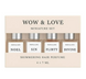 Сет мініатюр шимерних парфум-блисків для волосся WOW&LOVE w5 фото 1