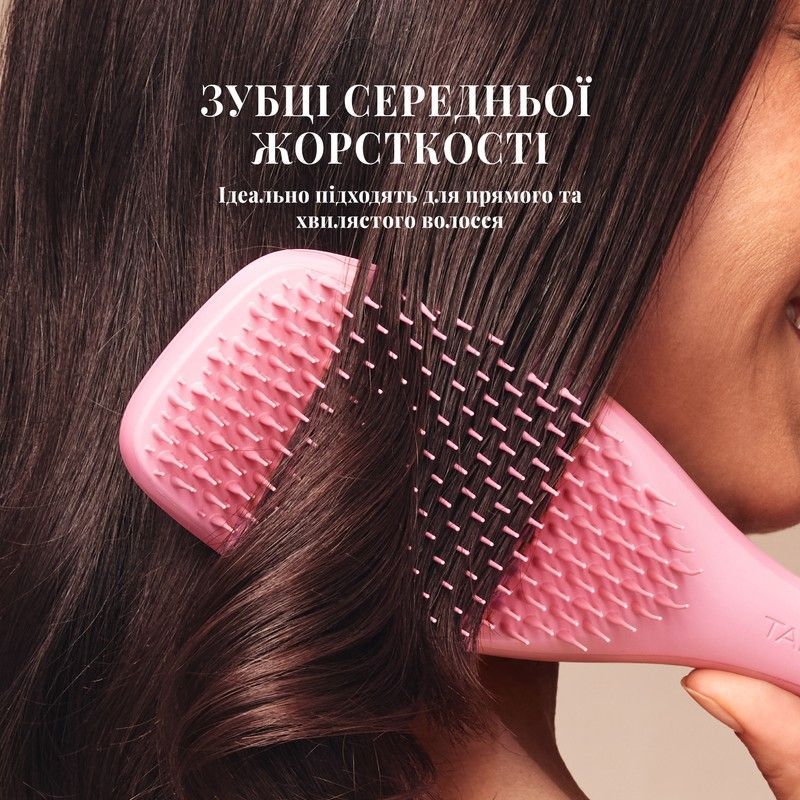 Щітка для прямого та хвилястого волосся Tangle Teezer The Complete Carebrush Satin Rose tt104 фото