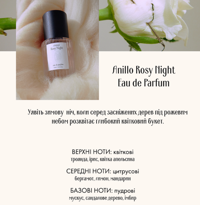 Парфумована вода ANILLO Rosy Night Eau de Parfum 0106 фото