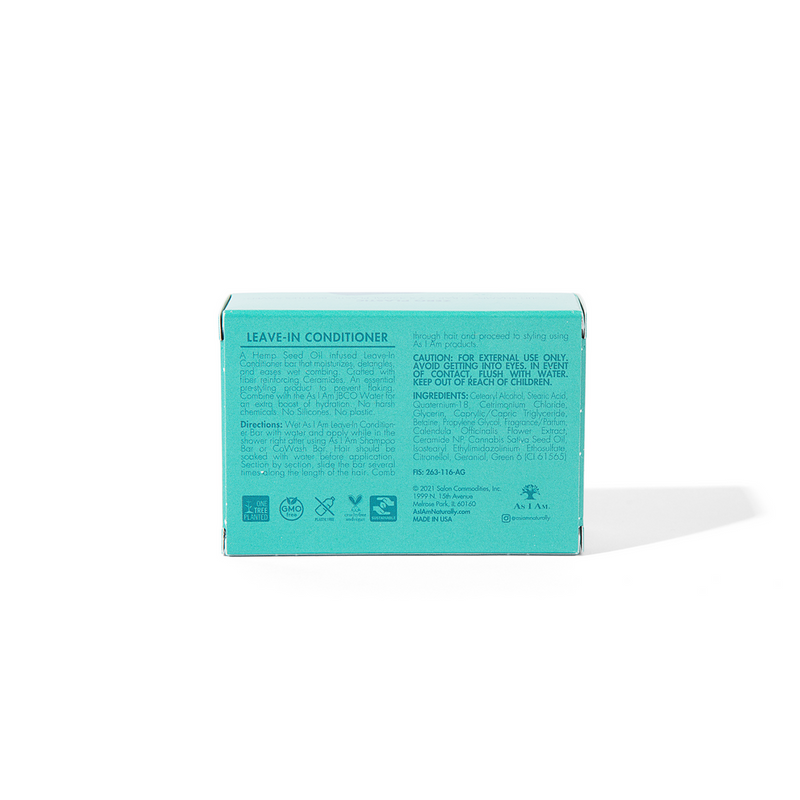 Кондиціонер незмивний As I Am твердий Hemp Seed Oil Leave-In Conditioner Bar 548 фото