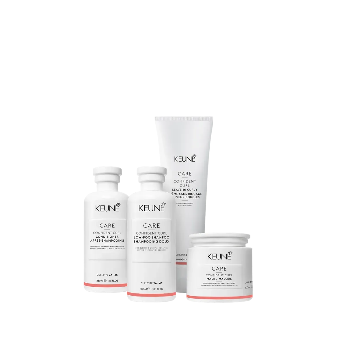 Набір Keune Care Confident Curl для догляду за кучерявим волоссям 3C-4C