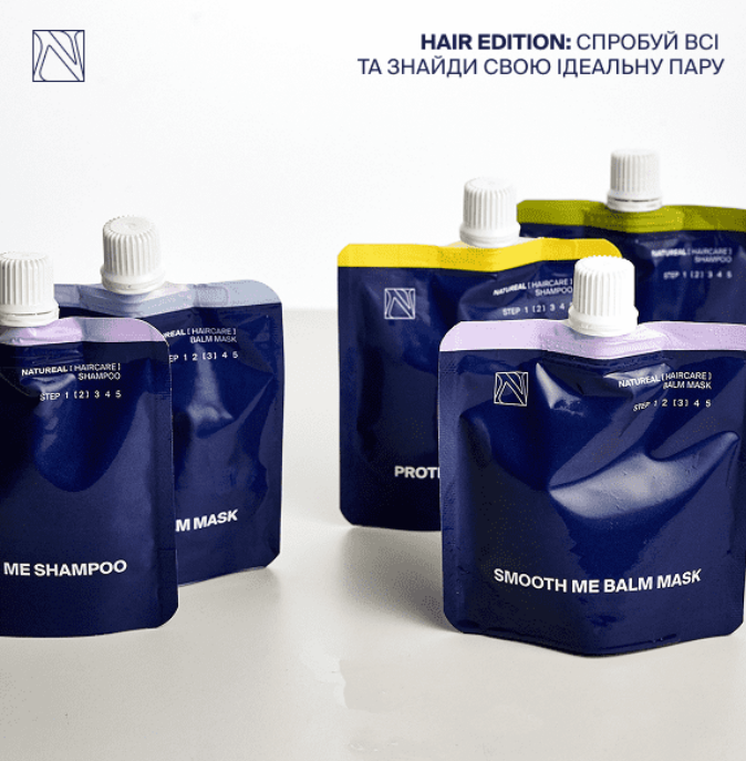 GLOW HAIR SET M Набір з 6 засобів для волосся на вибір n2_6 фото