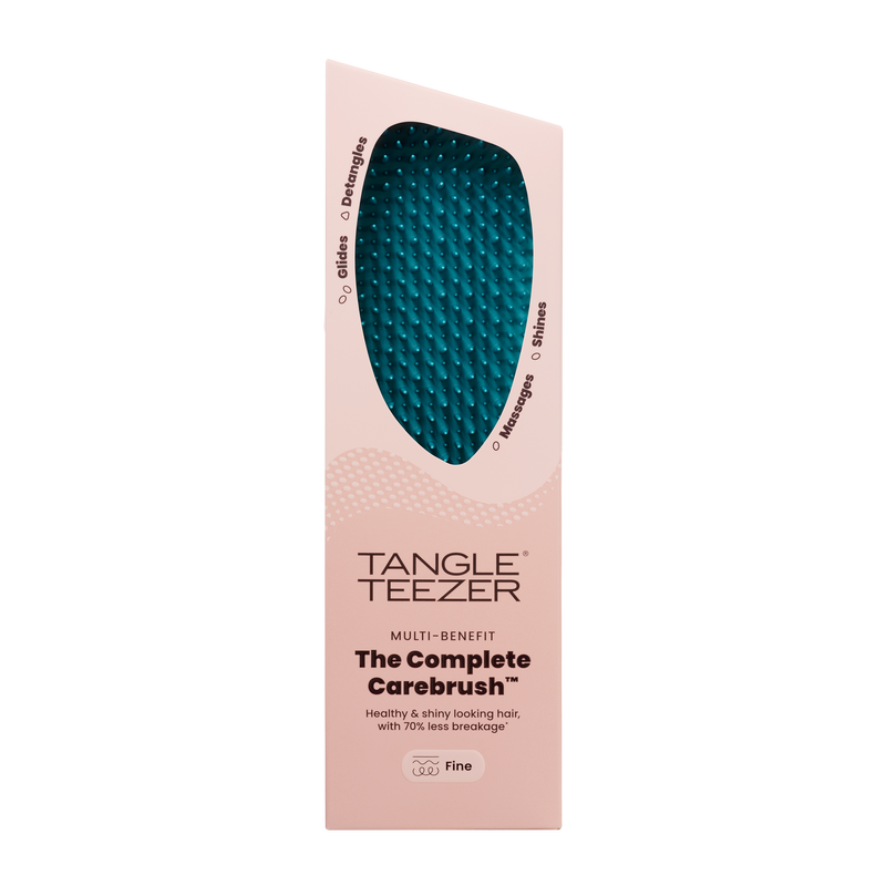 Щітка для тонкого та слабкого волосся Tangle Teezer The Complete Carebrush Fine Radiant Teal tt106 фото