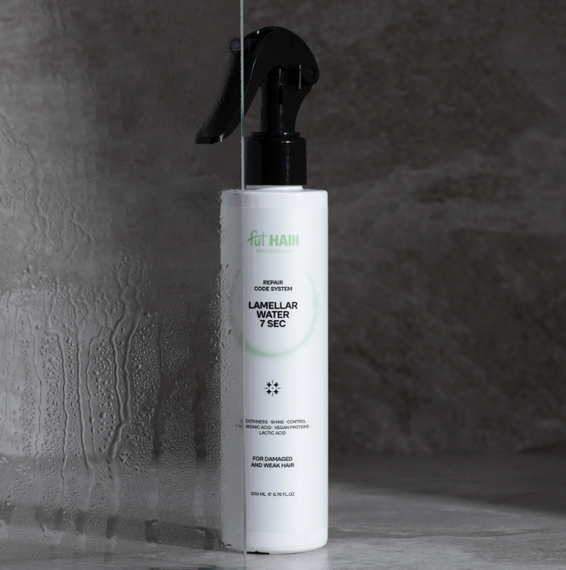 Ламелярна вода для миттєвого розгладження волосся 7 секунд FutHAIR Lamellar Water 7 sec 0370 фото