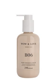 Потужний регенеруючий бальзам для сухого та пошкодженого волосся B06 WOW & LOVE Powerful Balm w7 фото